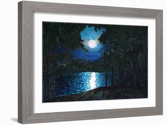 Camp Reflections-Cody Alice Moore-Framed Art Print