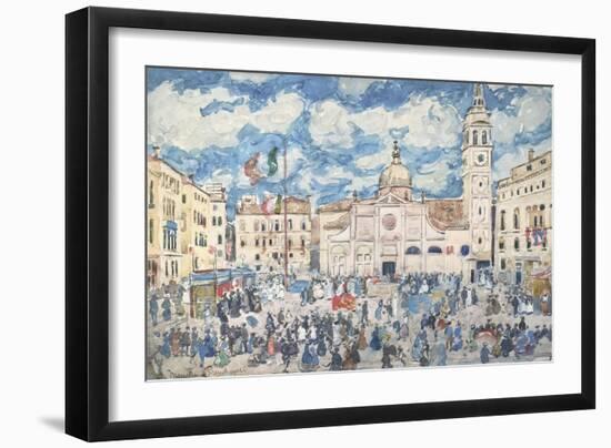 Camp Santa Maria Formosa, Venice, Circa 1898-Henry Alexander-Framed Giclee Print