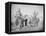 Camp Scene During the American Civil War-Stocktrek Images-Framed Premier Image Canvas