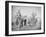 Camp Scene During the American Civil War-Stocktrek Images-Framed Photographic Print