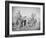 Camp Scene During the American Civil War-Stocktrek Images-Framed Photographic Print