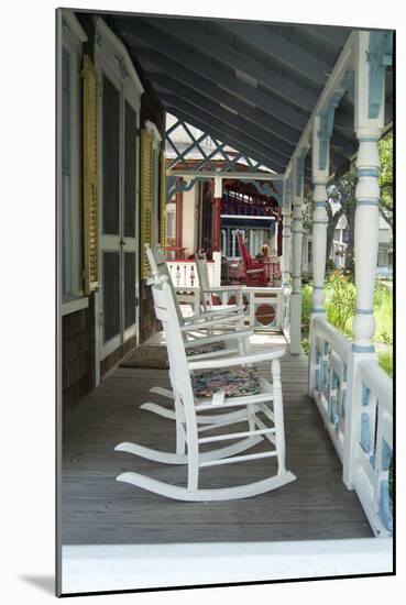 Camp Village, Oak Bluffs, Marthas Vineyard, Massachusetts-Natalie Tepper-Mounted Photo