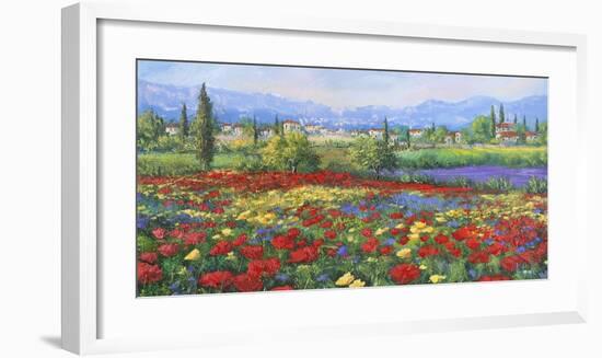 Campagna Dolce Campagna-Tebo Marzari-Framed Art Print