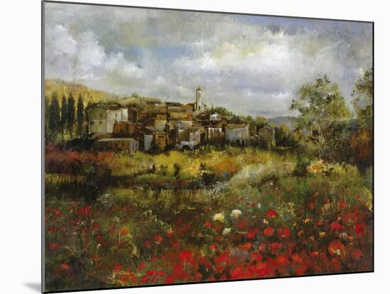 Campagna Rossa-Carney-Mounted Giclee Print