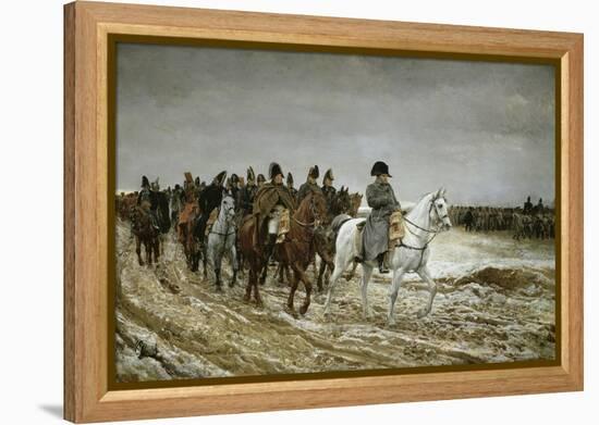 Campagne de France, 1814-Jean-Louis Ernest Meissonier-Framed Premier Image Canvas