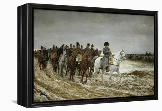 Campagne de France, 1814-Jean-Louis Ernest Meissonier-Framed Premier Image Canvas