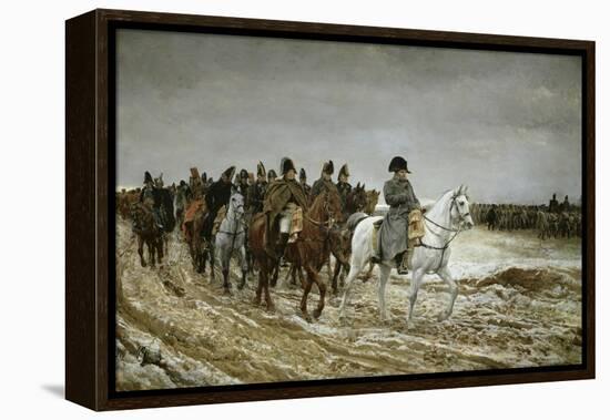 Campagne de France, 1814-Jean-Louis Ernest Meissonier-Framed Premier Image Canvas