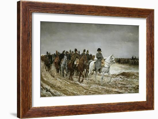 Campagne de France, 1814-Jean-Louis Ernest Meissonier-Framed Giclee Print