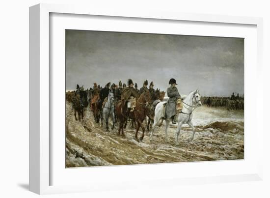 Campagne de France, 1814-Jean-Louis Ernest Meissonier-Framed Giclee Print