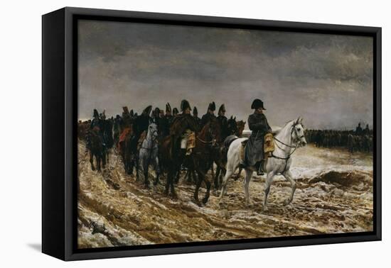 Campagne de France Napoleon, c.1864-Jean-Louis Ernest Meissonier-Framed Premier Image Canvas