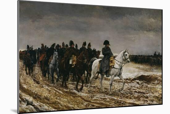 Campagne de France Napoleon, c.1864-Jean-Louis Ernest Meissonier-Mounted Giclee Print