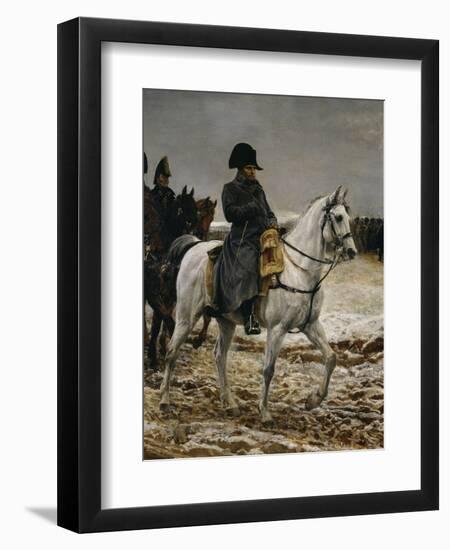 Campagne de France Napoleon, c.1864-Jean-Louis Ernest Meissonier-Framed Giclee Print