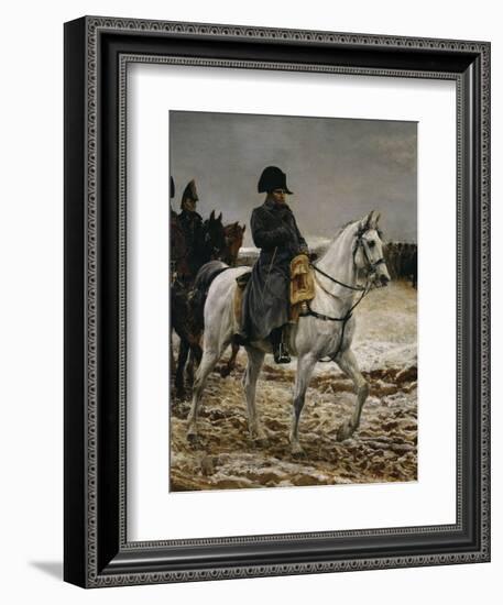 Campagne de France Napoleon, c.1864-Jean-Louis Ernest Meissonier-Framed Giclee Print