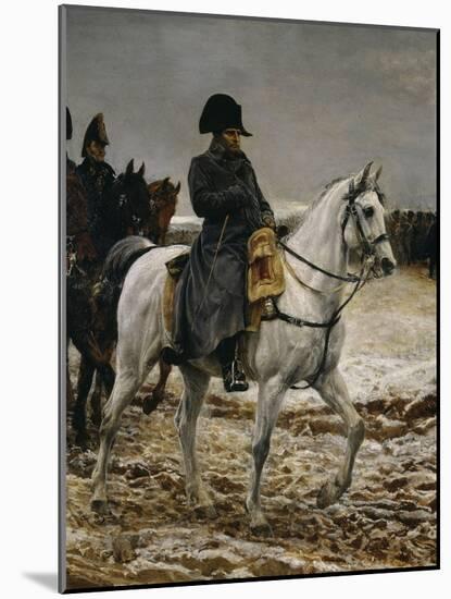 Campagne de France Napoleon, c.1864-Jean-Louis Ernest Meissonier-Mounted Giclee Print