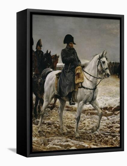 Campagne de France Napoleon, c.1864-Jean-Louis Ernest Meissonier-Framed Premier Image Canvas