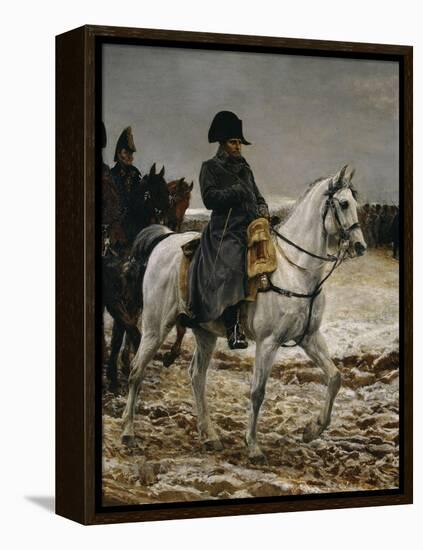 Campagne de France Napoleon, c.1864-Jean-Louis Ernest Meissonier-Framed Premier Image Canvas