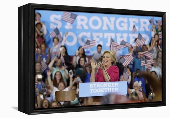 Campaign 2016 Clinton Kaine-Matt Slocum-Framed Premier Image Canvas