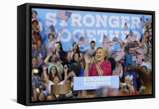 Campaign 2016 Clinton Kaine-Matt Slocum-Framed Premier Image Canvas
