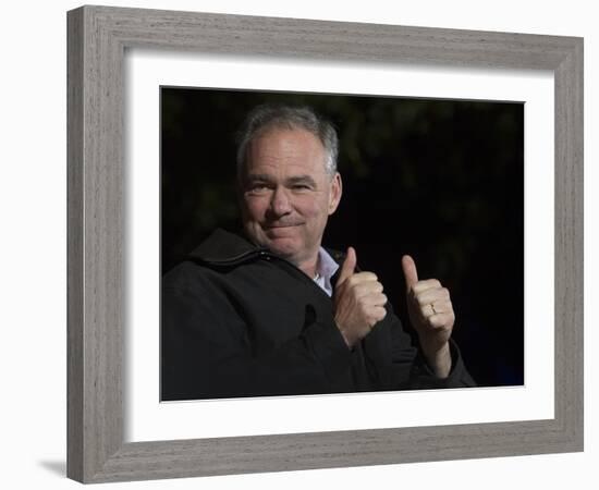 Campaign 2016 Clinton Kaine-Molly Riley-Framed Photographic Print