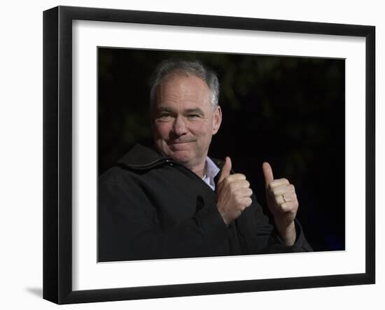 Campaign 2016 Clinton Kaine-Molly Riley-Framed Photographic Print