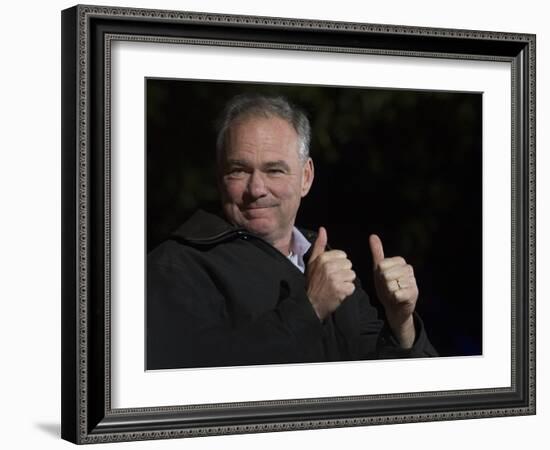 Campaign 2016 Clinton Kaine-Molly Riley-Framed Photographic Print