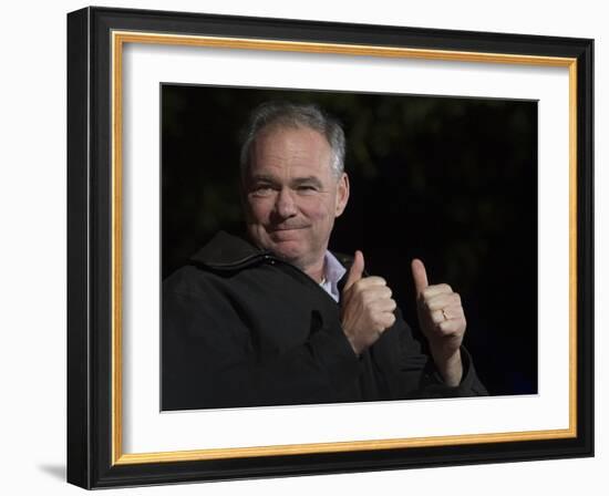 Campaign 2016 Clinton Kaine-Molly Riley-Framed Photographic Print