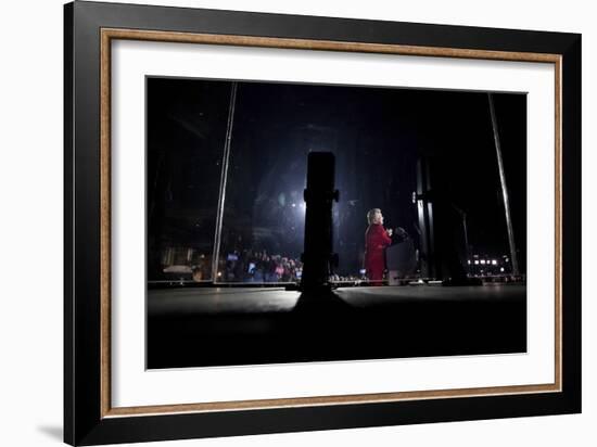 Campaign 2016 Clinton-Andrew Harnik-Framed Photographic Print