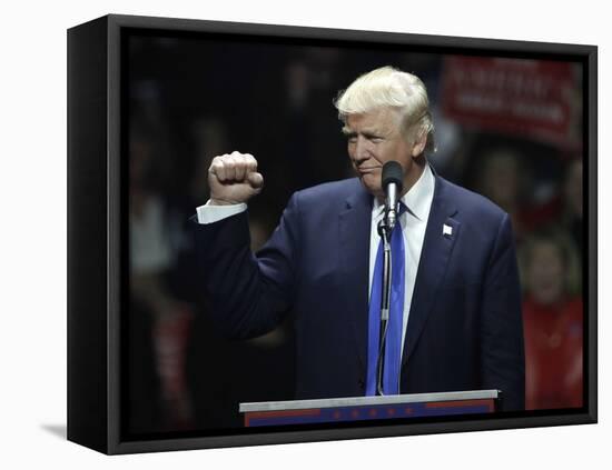 Campaign 2016 Trump-Charles Krupa-Framed Premier Image Canvas
