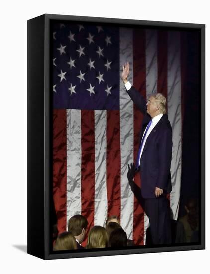 Campaign 2016 Trump-Charles Krupa-Framed Premier Image Canvas