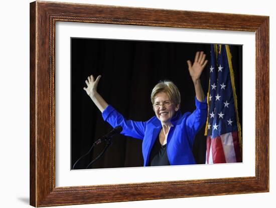 Campaign 2016 Warren-null-Framed Photographic Print