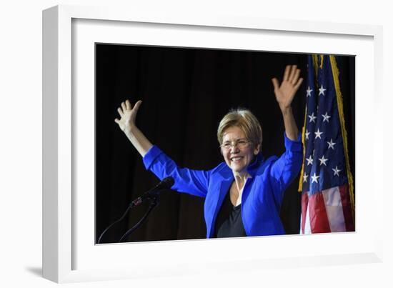 Campaign 2016 Warren-null-Framed Photographic Print