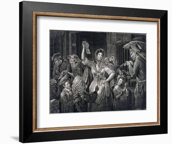 Campaign at Fleet Prison, London, C1770-null-Framed Giclee Print