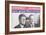 Campaign Poster, Kennedy-Johnson-null-Framed Art Print