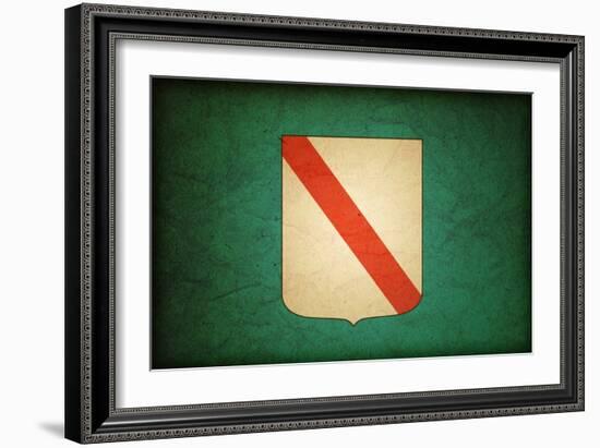 Campania Flag-michal812-Framed Art Print