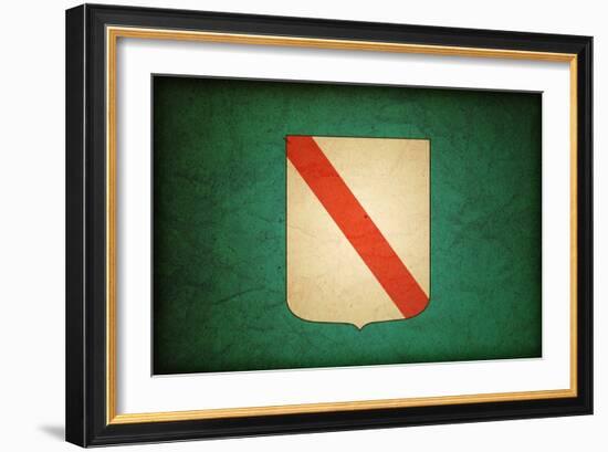 Campania Flag-michal812-Framed Art Print