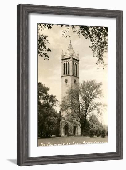 Campanile, Iowa State College-null-Framed Art Print