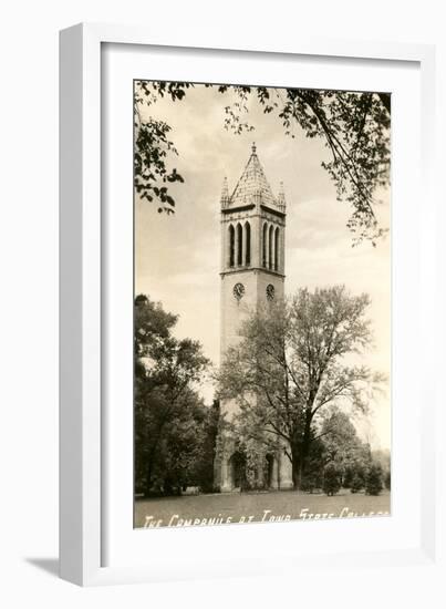 Campanile, Iowa State College-null-Framed Art Print