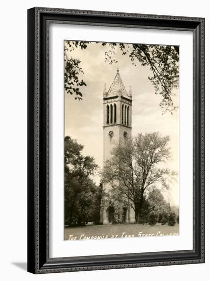 Campanile, Iowa State College-null-Framed Art Print