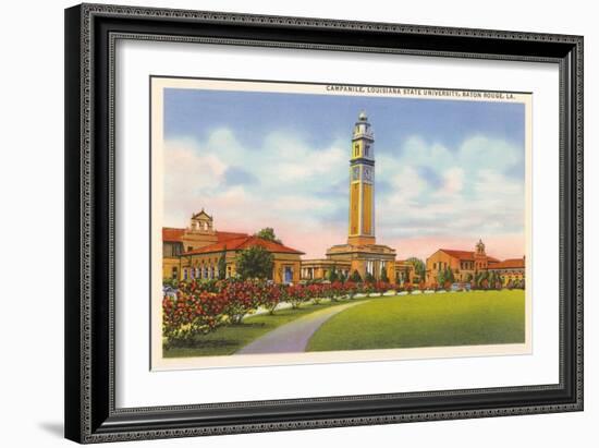 Campanile, LSU, Baton Rouge-null-Framed Art Print