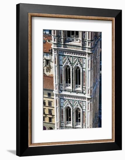 Campanile of Giotto from Top of the Duomo, Florence, Tuscany, Italy-Nico Tondini-Framed Photographic Print