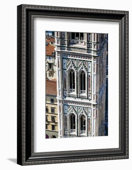 Campanile of Giotto from Top of the Duomo, Florence, Tuscany, Italy-Nico Tondini-Framed Photographic Print
