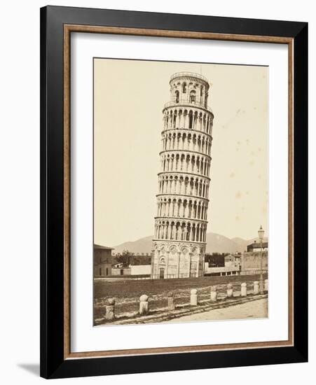 Campanile, Pisa, c.1850-Fratelli Alinari-Framed Photographic Print