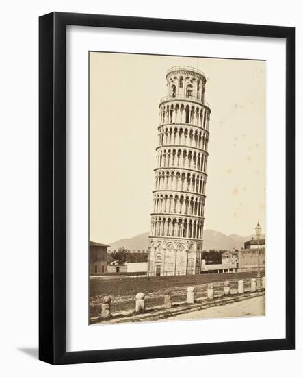 Campanile, Pisa, c.1850-Fratelli Alinari-Framed Photographic Print