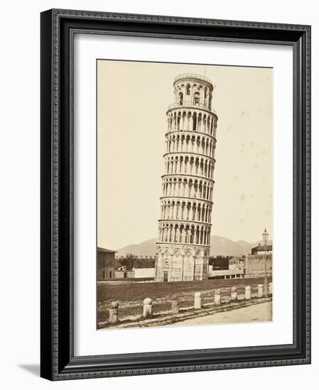 Campanile, Pisa, c.1850-Fratelli Alinari-Framed Photographic Print