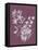 Campanulas Purple Flower-Jasmine Woods-Framed Stretched Canvas