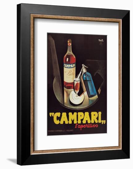 Campari l'Aperitivo-null-Framed Premium Giclee Print