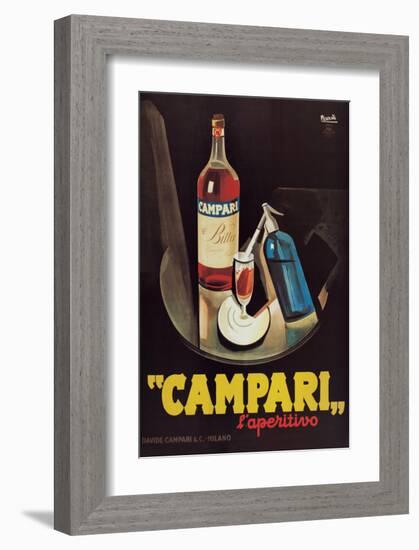 Campari l'Aperitivo-null-Framed Premium Giclee Print