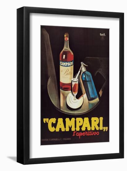 Campari l'Aperitivo-null-Framed Premium Giclee Print