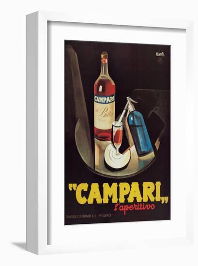 Campari l'Aperitivo-null-Framed Premium Giclee Print