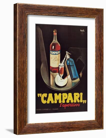 Campari l'Aperitivo-null-Framed Art Print